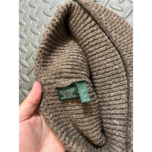 Lauren Ralph Lauren Donegal Hunting Hat Knit Brown Wool Outdoors One‎ Size main image 6
